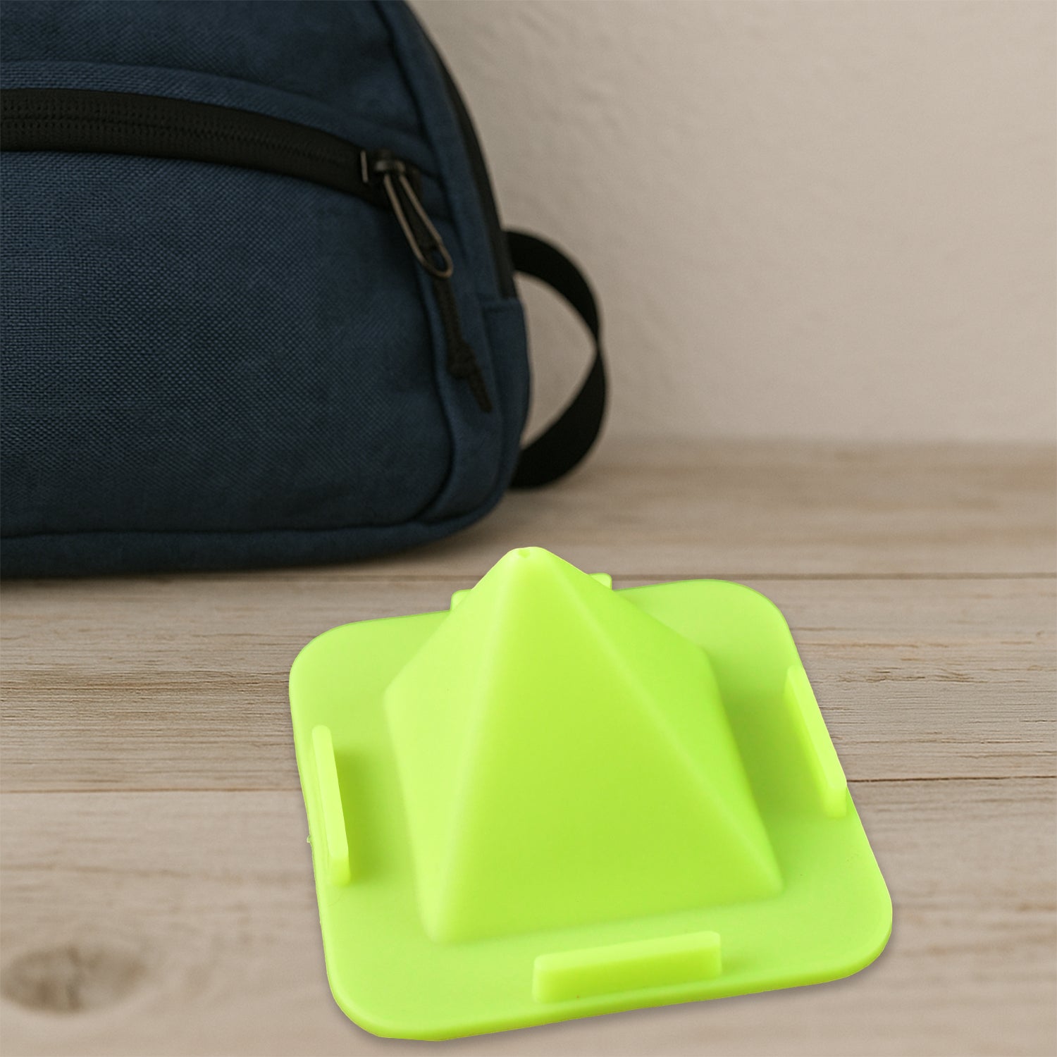 Virgin Mobile Accessories Universal Portable Four-Sided Pyramid Shape Desktop/ Table Mobile Holder Stand (1 Pc) Virgin Mobile Accessories Universal Portable Four-Sided Pyramid Shape Desktop/ Table Mobile Holder Stand (1 Pc)